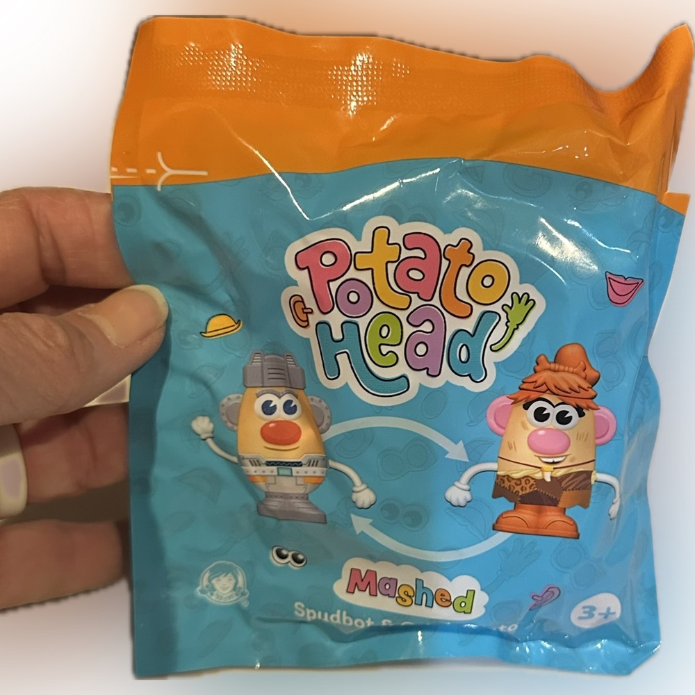 2025 WENDYS KIDS MEAL TOY POTATO HEAD MASHED SPUDBOT CAVEPOTATO SET COLLECTIBLE
